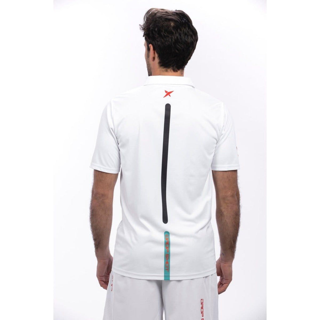 Mylar Polo T-Shirt-DropShot UK-2021, Beach tennis, Clothing, Hockey, Menswear, Padel, Pickleball