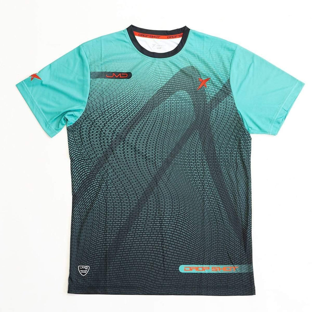 Mylar T-Shirt Green-DropShot UK-2021, Beach tennis, Clothing, Hockey, Menswear, Padel, Pickleball