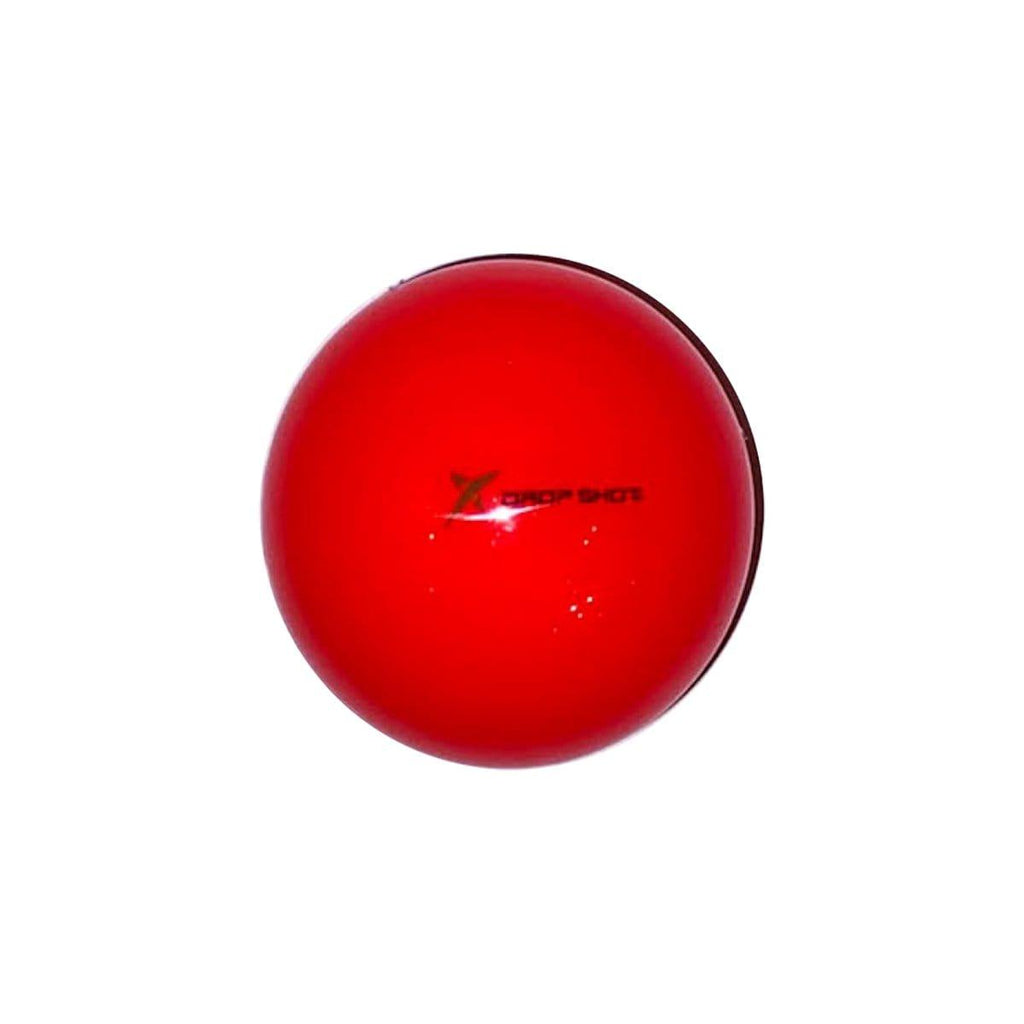Plain Hockey Ball Red-DropShot UK-Accessories, Balls, Hockey